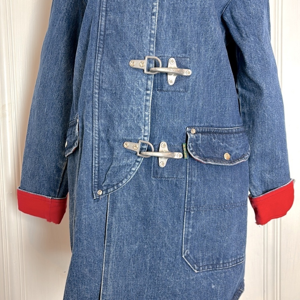 Vintage POLO RALPH LAUREN denim & metal clasp jacket - Picture 7 of 10
